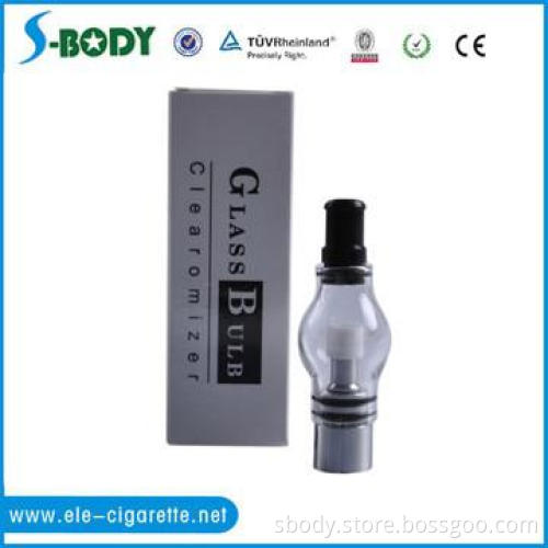 S-BODY high quality glass vaporizer  bulb clearomizer wax clearmozier
